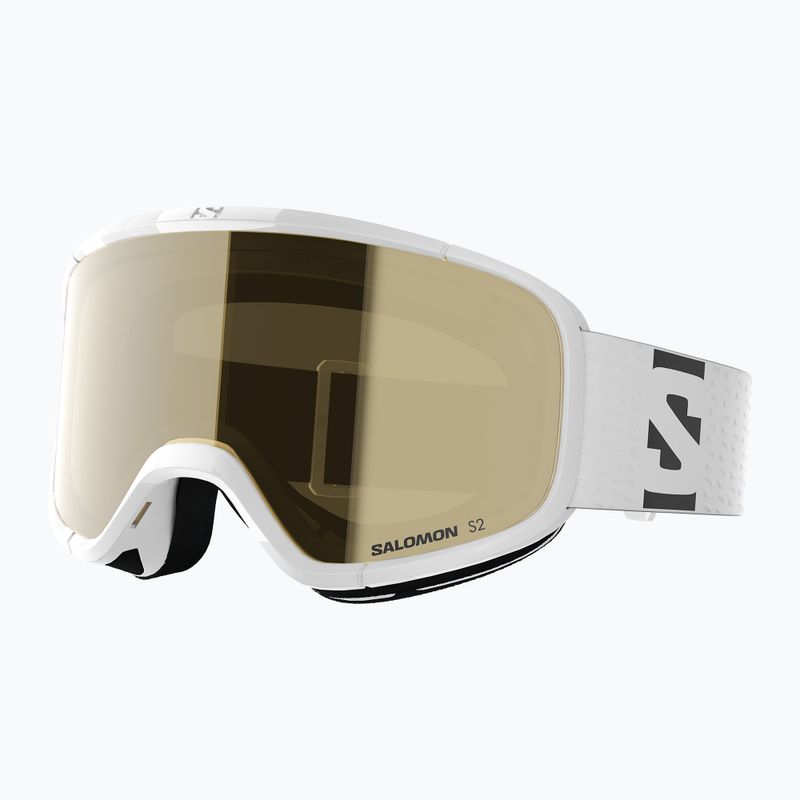 Дитячі гірськолижні окуляри Salomon Lumi Acces Jr white/flash gold 5