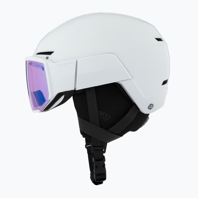 Шолом гірськолижний Salomon Osmo Pro Sigma Photo ice flow/sky blue 3