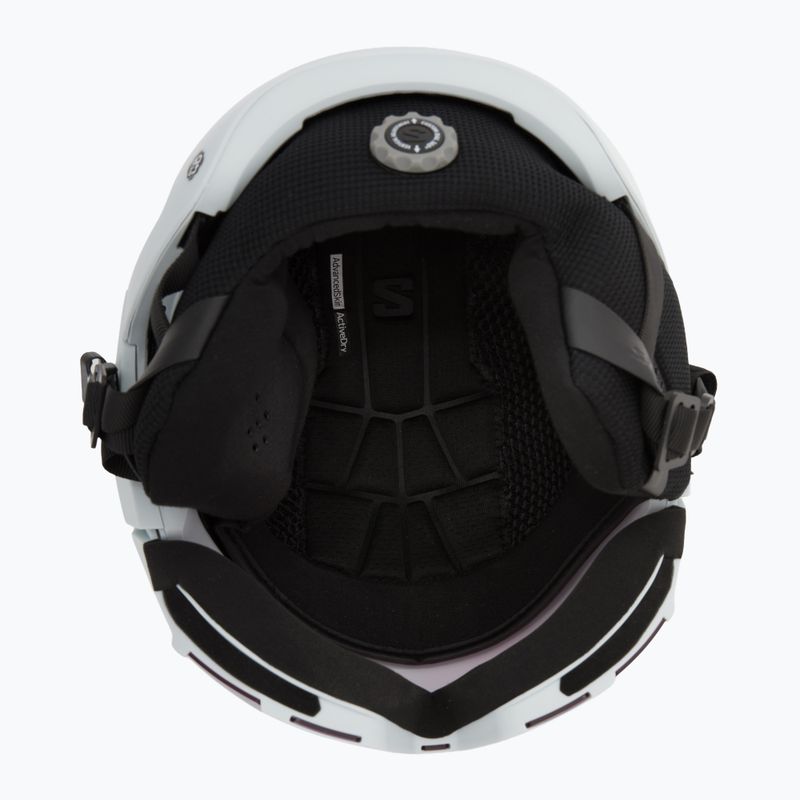 Шолом гірськолижний Salomon Osmo Pro Sigma Photo ice flow/sky blue 5