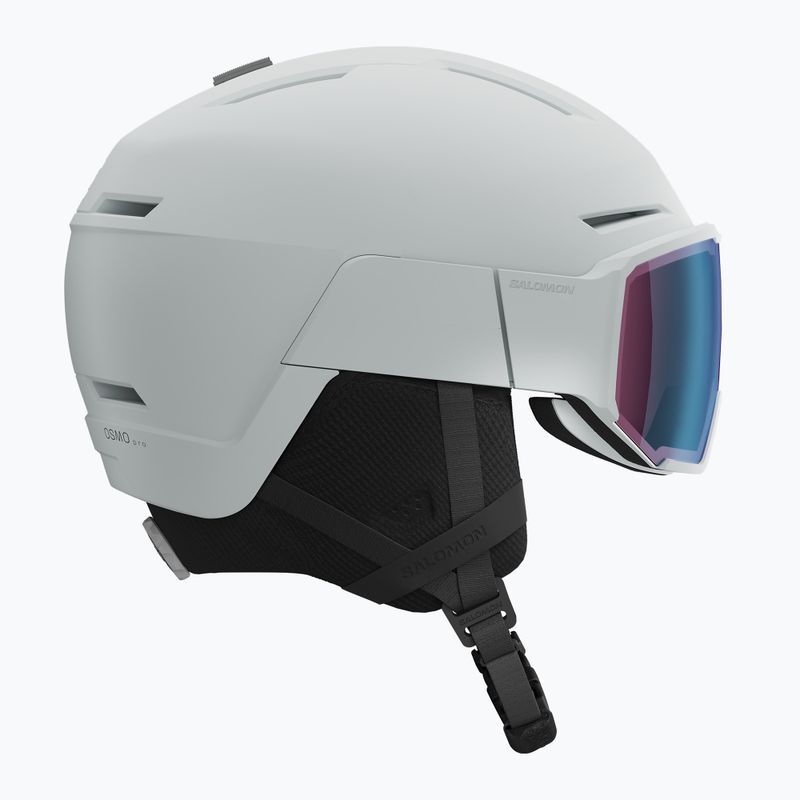 Шолом гірськолижний Salomon Osmo Pro Sigma Photo ice flow/sky blue 3
