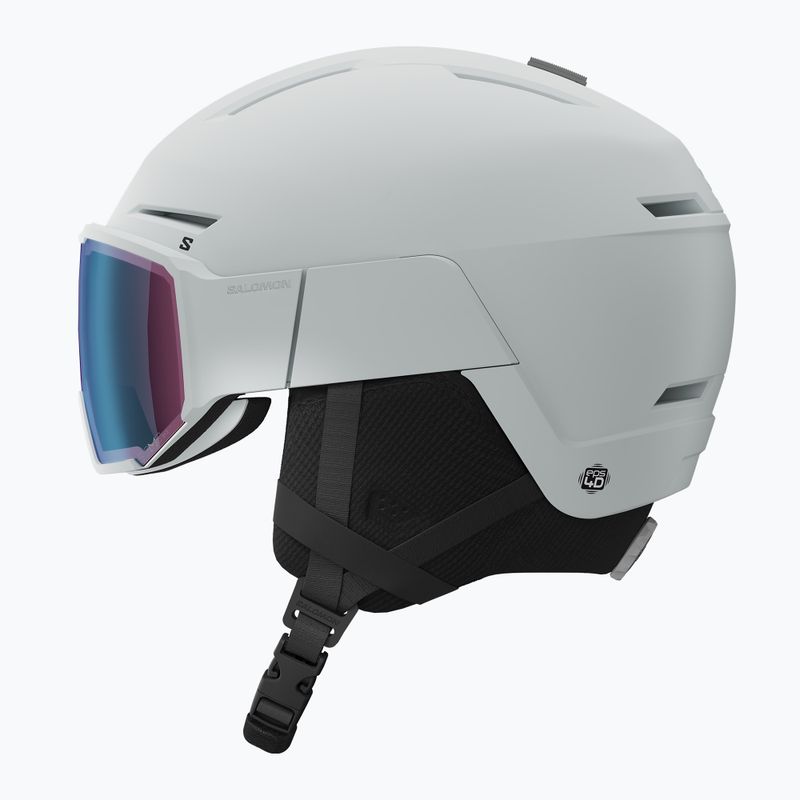 Шолом гірськолижний Salomon Osmo Pro Sigma Photo ice flow/sky blue 4