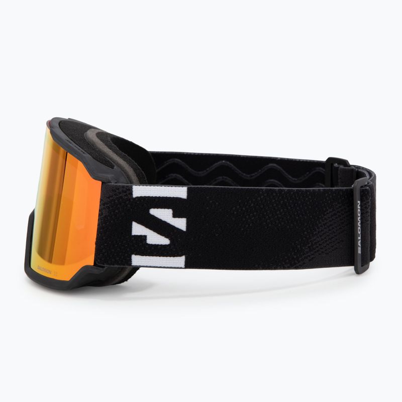 Гірськолижні окуляри Salomon S/View 3 black/ml mid red 4