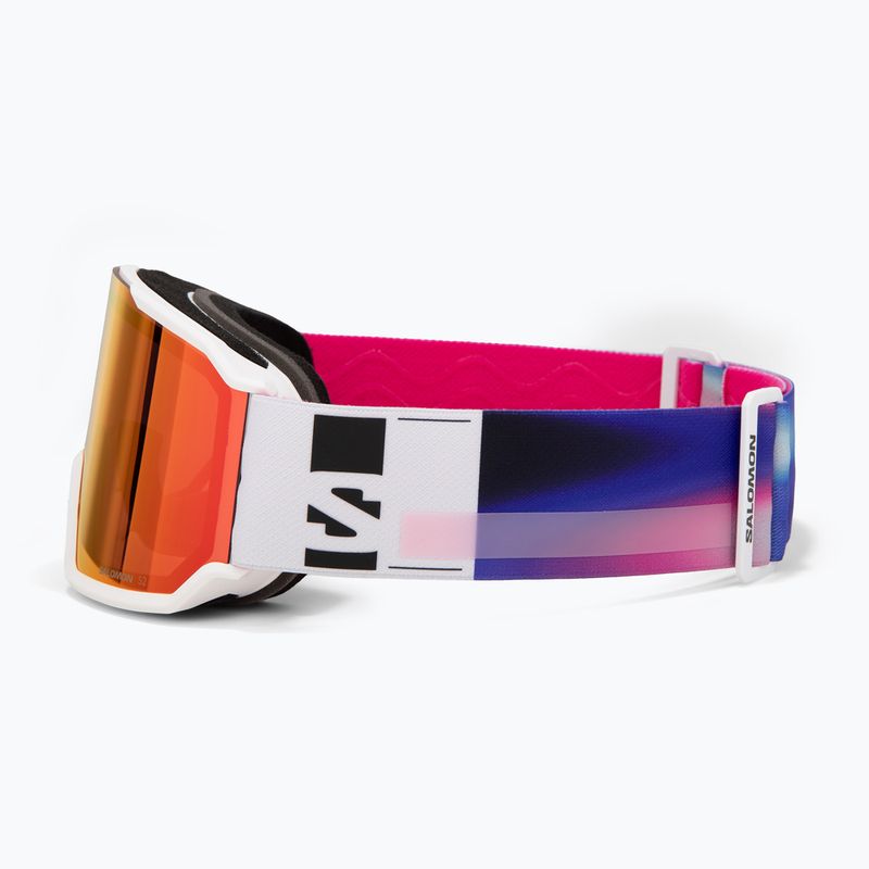 Окуляри гірськолижні Salomon S/View 3 white/ml mid red 4