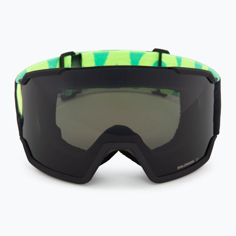 Окуляри гірськолижні Salomon S/View 3 black yellow/ml black 2