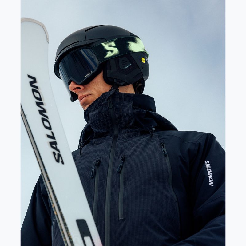 Лижні окуляри Salomon S/View 3 black yellow/ml black 6