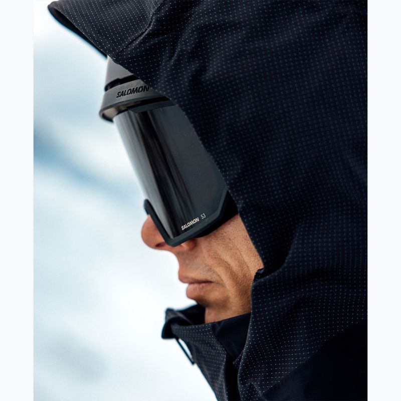 Окуляри гірськолижні Salomon S/View 3 black yellow/ml black 6