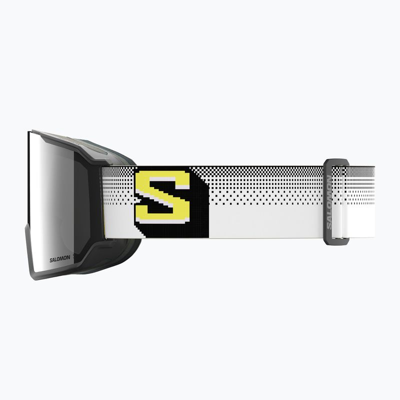 Лижні окуляри Salomon S/View 3 black pixels/ml super white 4