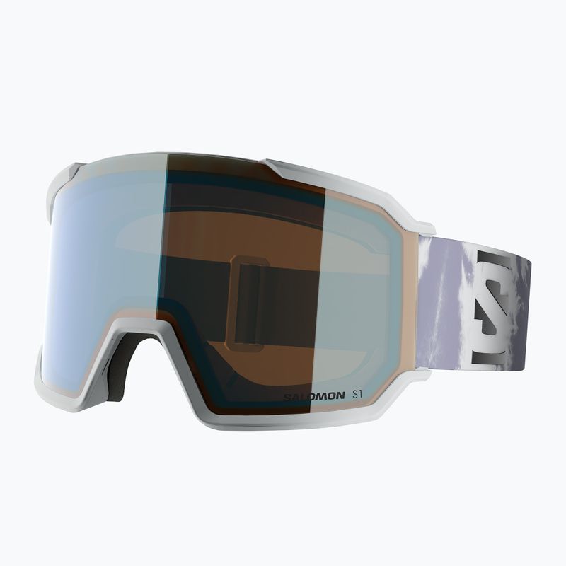 Лижні окуляри Salomon S/View 3 ice flow/ml light blue