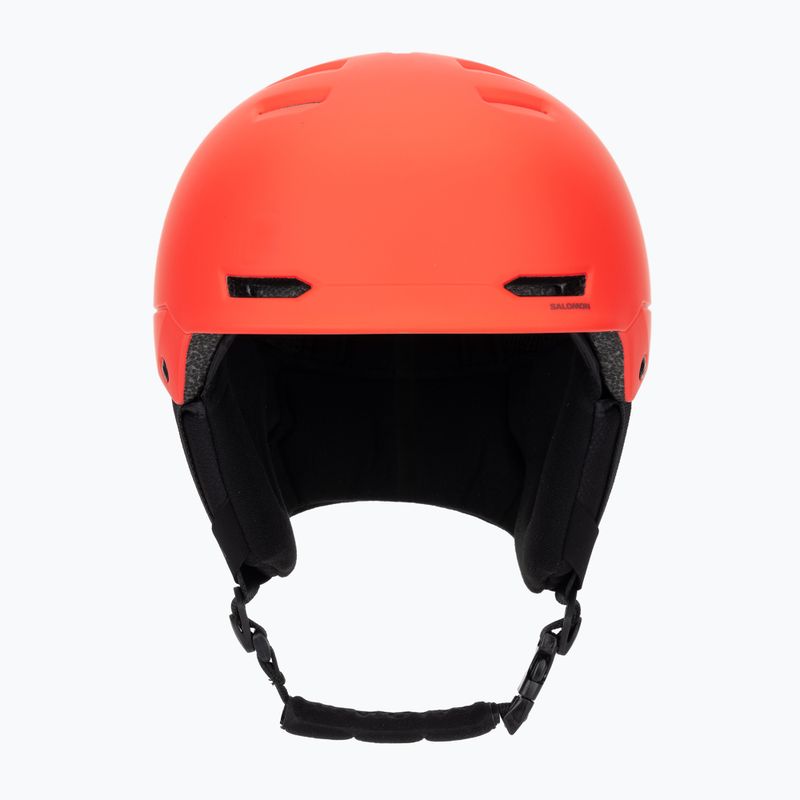 Шолом гірськолижний дитячий Salomon Husk Jr cherry tomato 2