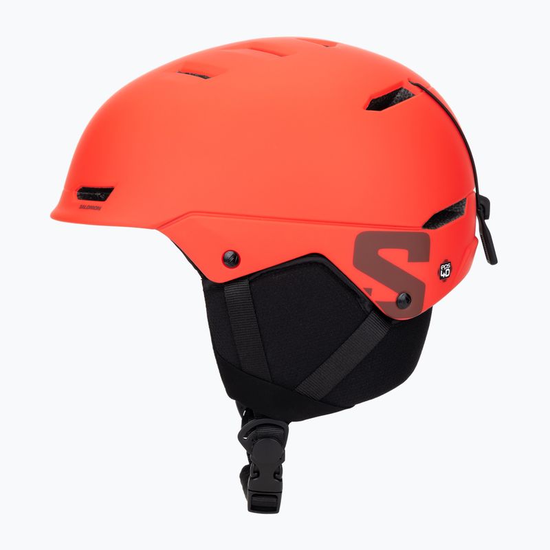 Шолом гірськолижний дитячий Salomon Husk Jr cherry tomato 3