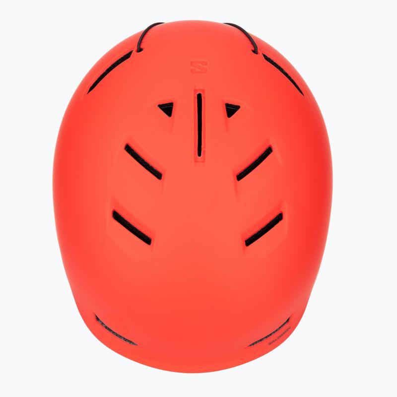 Шолом гірськолижний дитячий Salomon Husk Jr cherry tomato 6