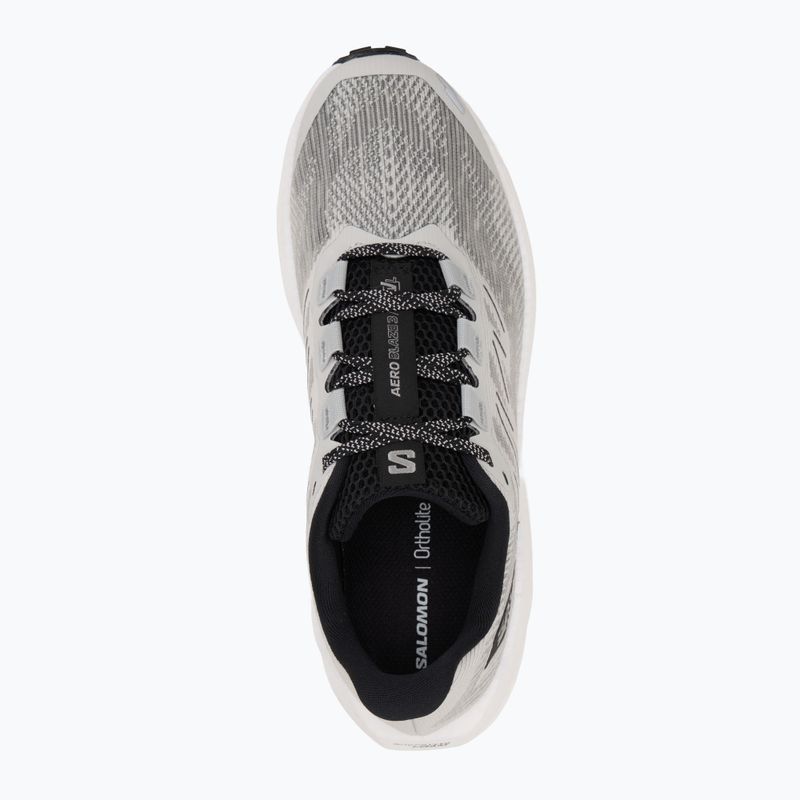 Кросівки для бігу чоловічі Salomon Aero Blaze 3 Gravel lunar rock/white/black 5