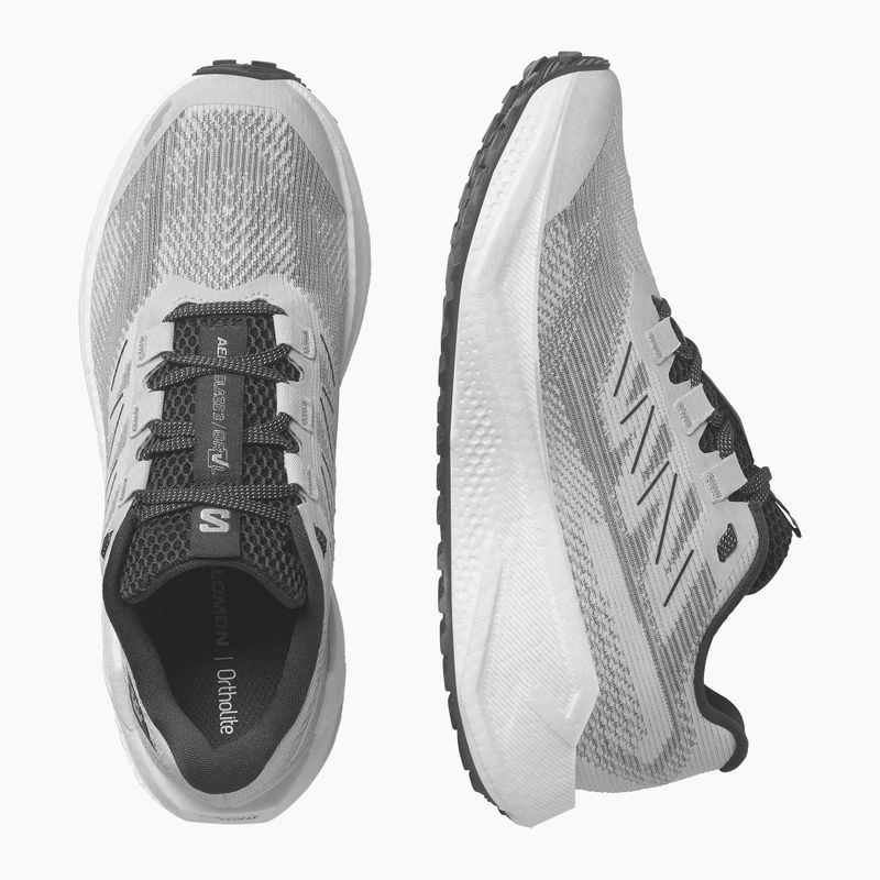 Кросівки для бігу чоловічі Salomon Aero Blaze 3 Gravel lunar rock/white/black 13