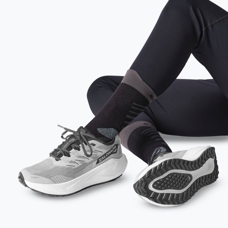 Кросівки для бігу чоловічі Salomon Aero Blaze 3 Gravel lunar rock/white/black 15