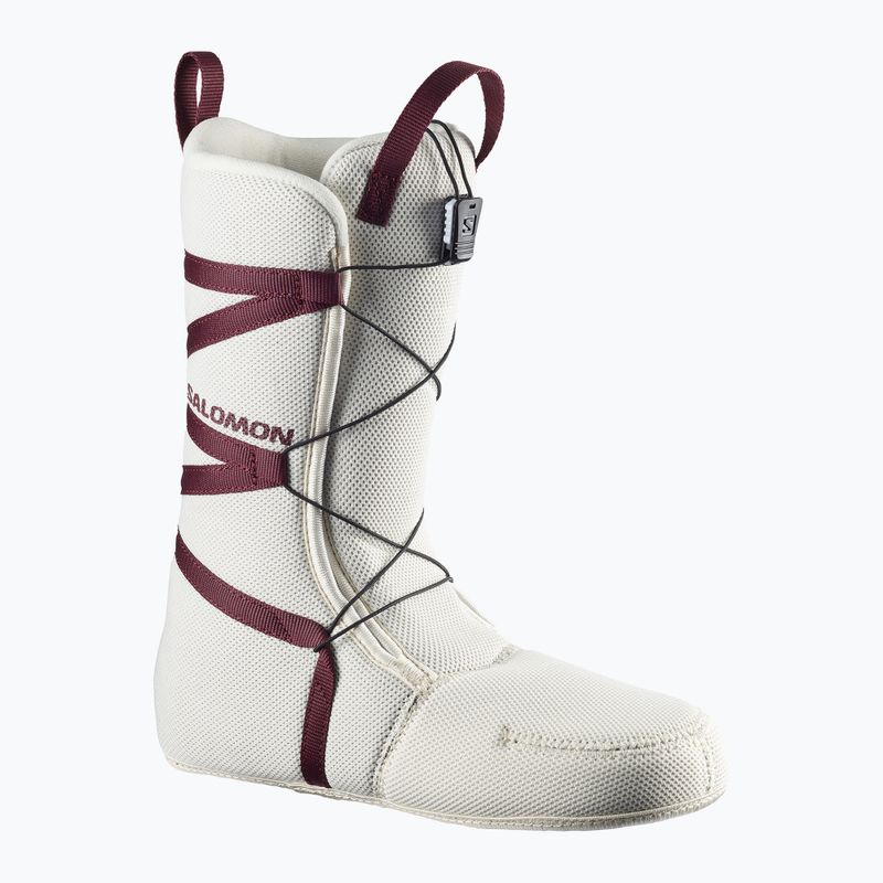 Черевики для сноуборду жіночі Salomon Pearl Boa W tawny port/tawny port/vanilla ice 8