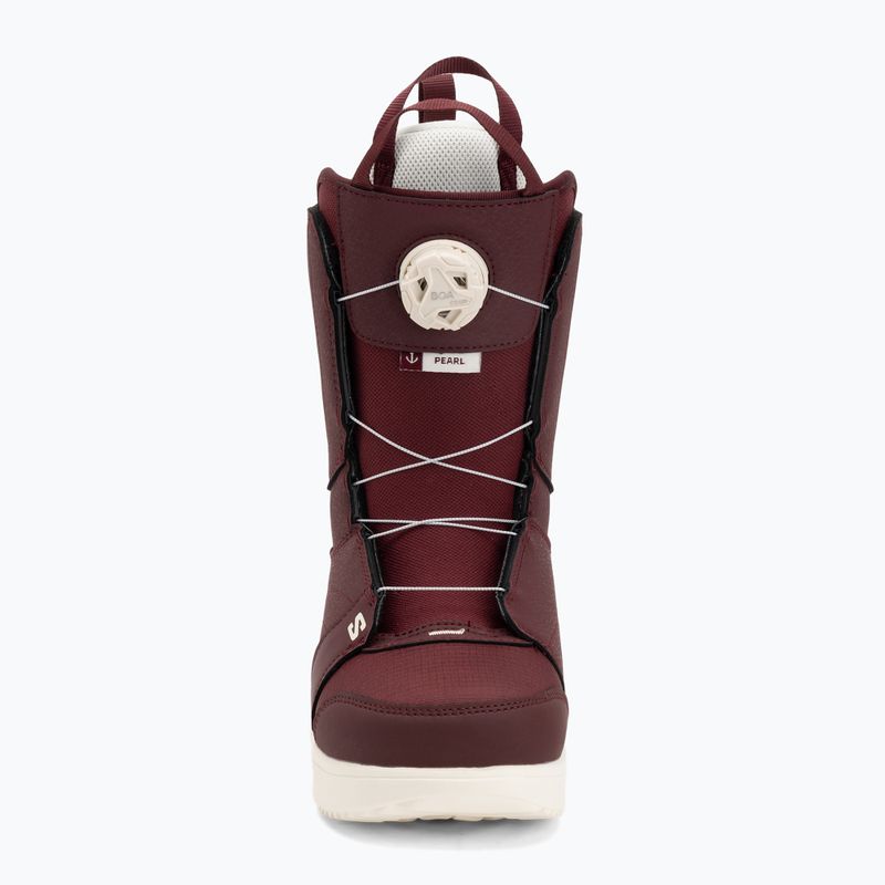 Черевики для сноуборду жіночі Salomon Pearl Boa W tawny port/tawny port/vanilla ice 3