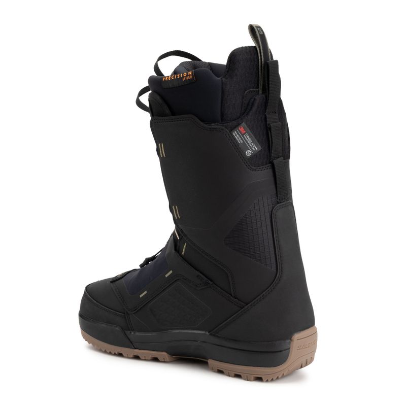 Черевики для сноуборду чоловічі Salomon Echo Dual Boa black/black/deep lichen green 2