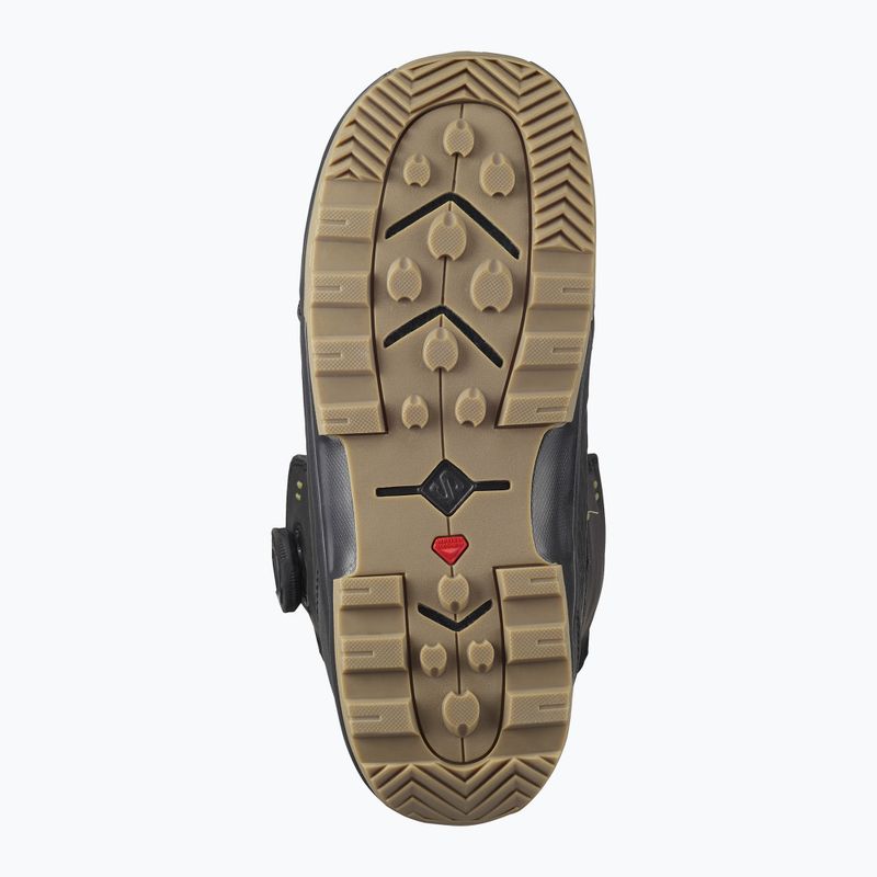 Черевики для сноуборду чоловічі Salomon Echo Dual Boa black/black/deep lichen green 7