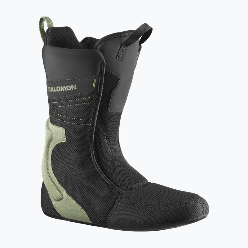 Черевики для сноуборду чоловічі Salomon Echo Dual Boa black/black/deep lichen green 8