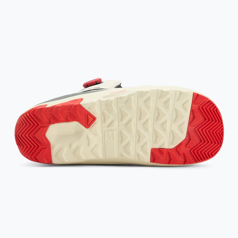 Черевики для сноуборду чоловічі Salomon Launch Boa SJ Boa almondmilk/castlerock/black 4