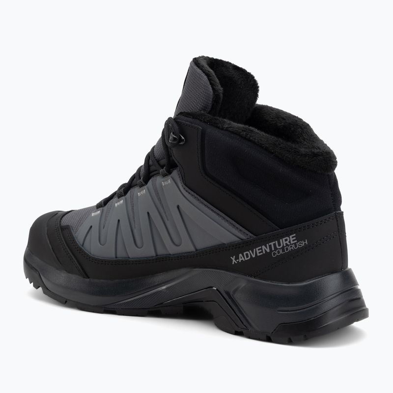 Черевики туристичні чоловічі Salomon X-Adventure Coldrush WP asphalt / black / alloy 3