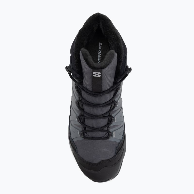 Черевики туристичні чоловічі Salomon X-Adventure Coldrush WP asphalt / black / alloy 5
