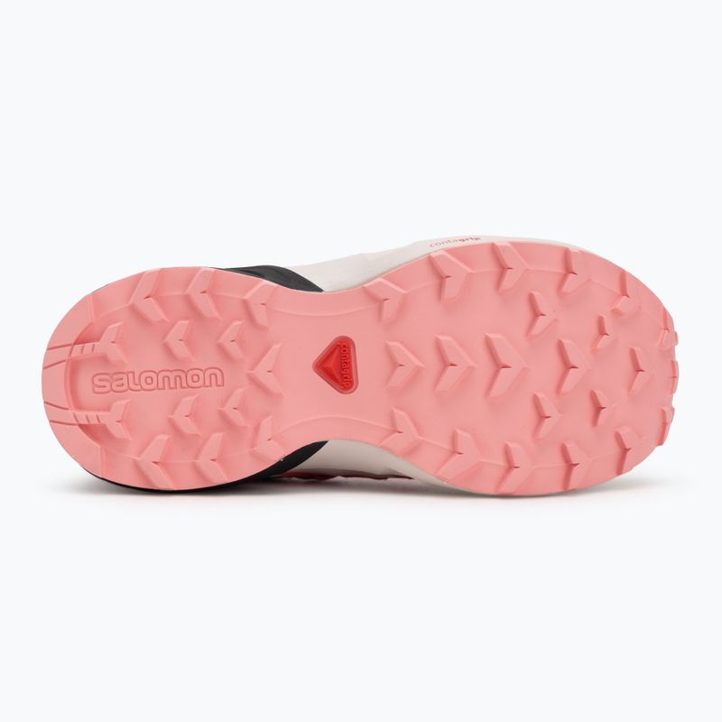 Кросівки для бігу дитячі Salomon Speedcross Waterproof grisaille/hushed violet/rouge red 4