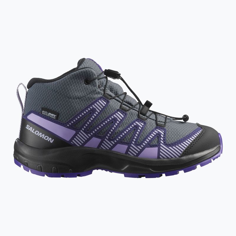 Черевики туристичні дитячі Salomon XA Pro V8 MID WP turbulence / black / liberty 8