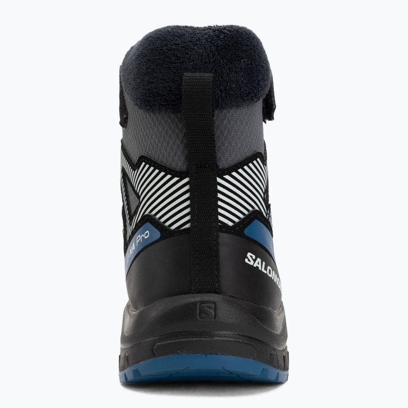 Черевики туристичні дитячі Salomon XA Pro V8 Winter Waterproof turbulence / black / dark blue 6