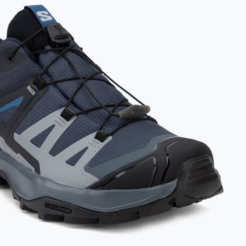 Кросівки трекінгові чоловічі Salomon X Ultra 360 GTX blue nights/dark navy 7
