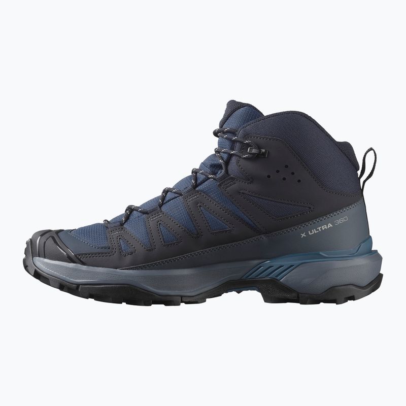 Buty трекінгові чоловічі Salomon X Ultra 360 Mid GTX blue nights / dark navy / dark blue 9