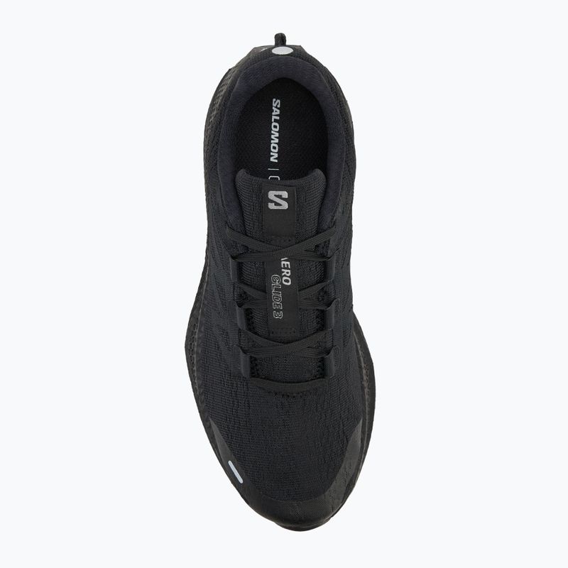 Кросівки для бігу чоловічі Salomon Aero Glide 3 black/black/ftw silver 5