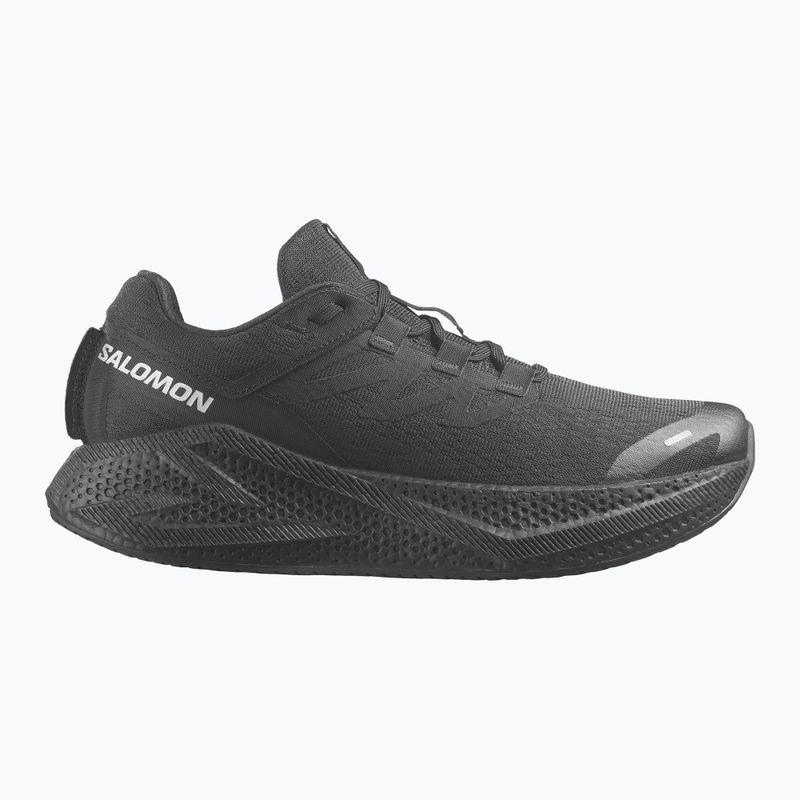 Кросівки для бігу чоловічі Salomon Aero Glide 3 black/black/ftw silver 2