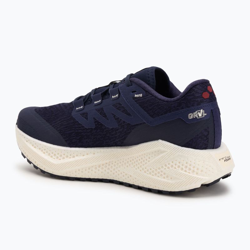 Кросівки для бігу чоловічі Salomon Aero Glide 3 Gravel astral aura/vanilla ice/haute red 3