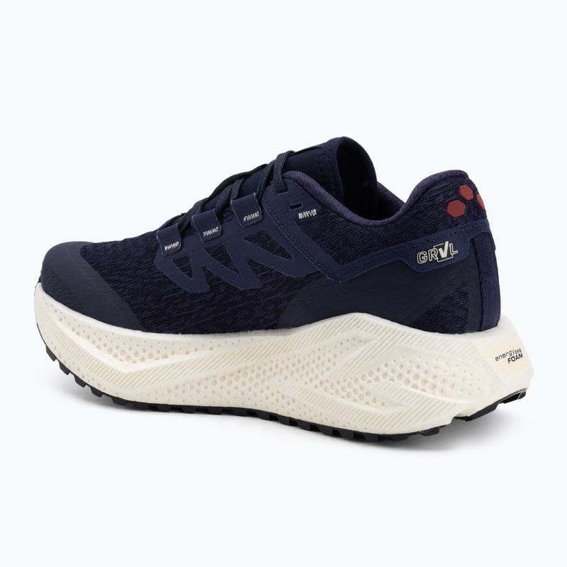 Кросівки для бігу жіночі Salomon Aero Glide 3 Gravel astral aura/vanilla ice/haute red 3