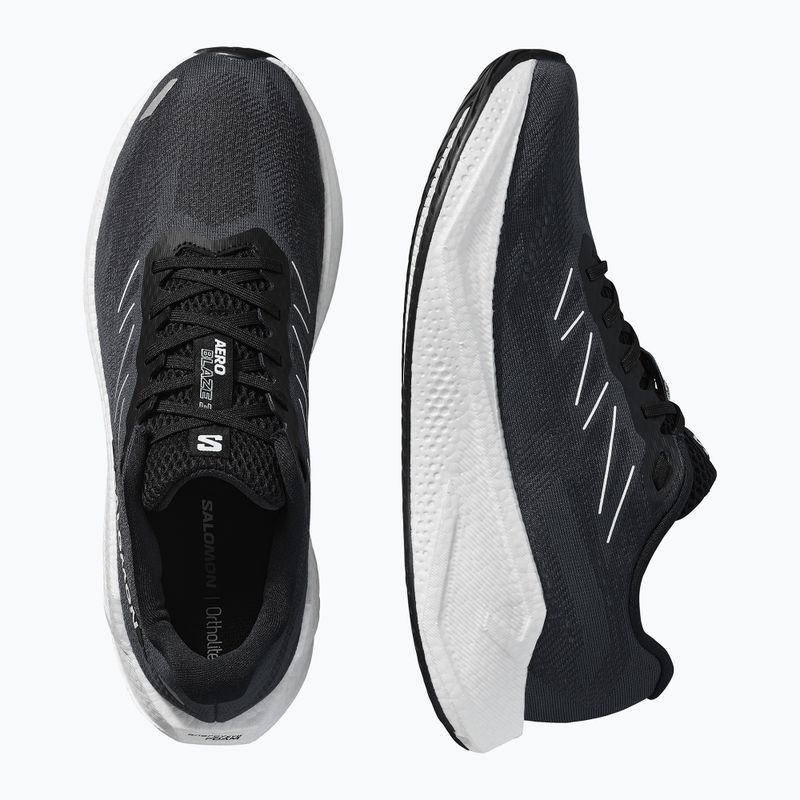 Кросівки для бігу чоловічі Salomon Aero Blaze 3 phantom/white/black 5