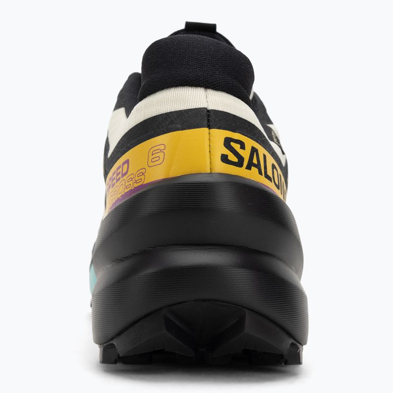 Кросівки для бігу чоловічі Salomon Speedcross 6 GTX transparent yellow/black/waterfall 6