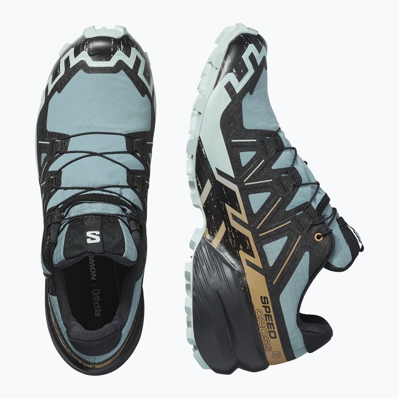 Кросівки для бігу чоловічі Salomon Speedcross 6 GTX trooper/black/wood thrush 6
