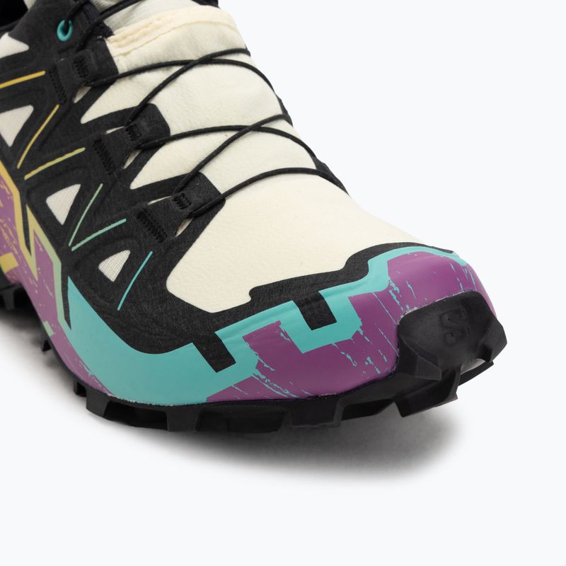 Кросівки для бігу жіночі Salomon Speedcross 6 GTX transparent yellow/black/waterfall 7
