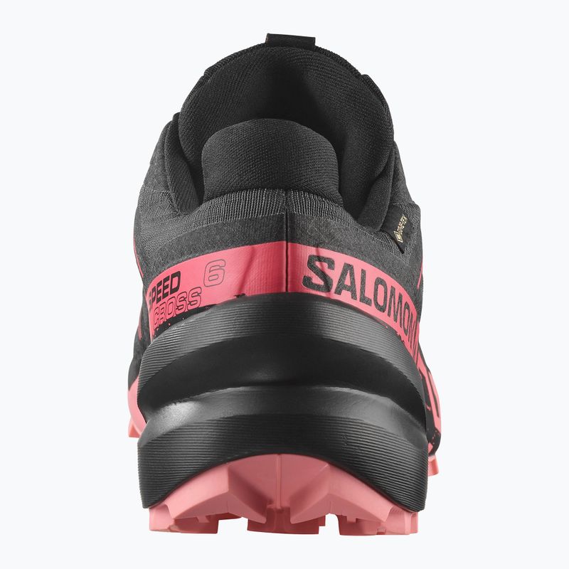 Жіночі бігові кросівки Salomon Speedcross 6 GTX nine iron/black/flamingo pink 4