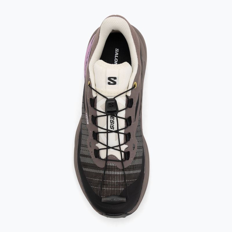 Кросівки для бігу жіночі Salomon Genesis Iron/vanilla ice/cyclamen 5