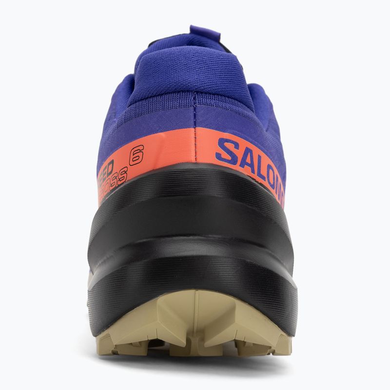 Кросівки для бігу жіночі Salomon Speedcross 6 liberty/black/neon flame 6