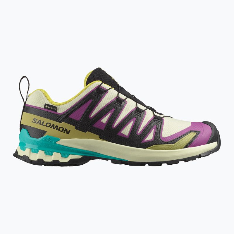 Кросівки для бігу чоловічі Salomon XA PRO 3D V9 GTX transparent yellow/black/waterfall 8