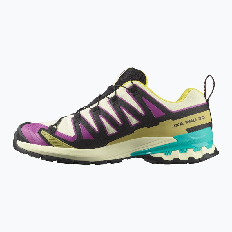Кросівки для бігу чоловічі Salomon XA PRO 3D V9 GTX transparent yellow/black/waterfall 9