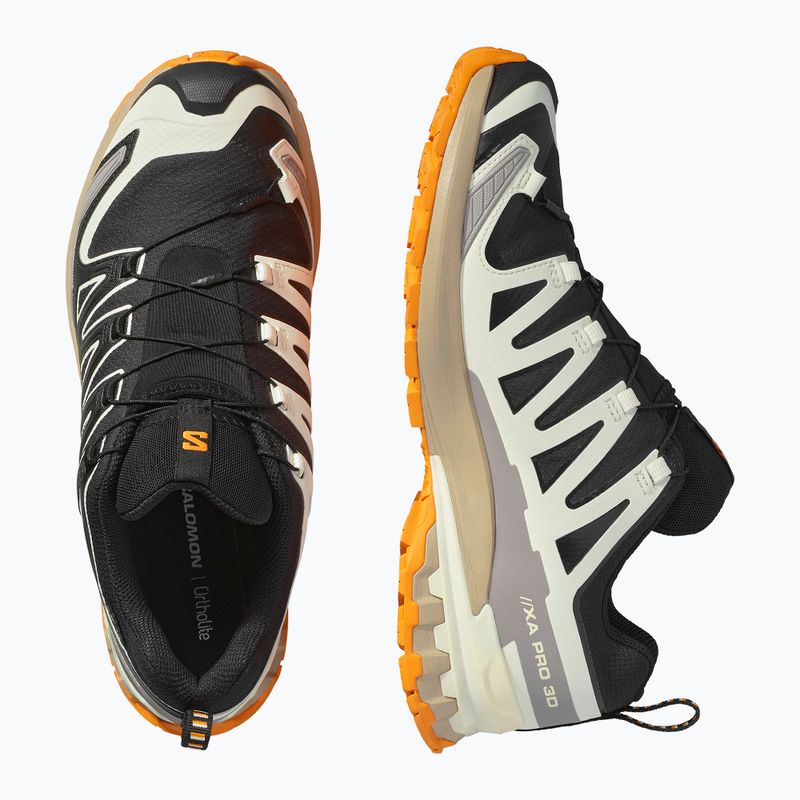 Кросівки для бігу чоловічі Salomon XA PRO 3D V9 GTX black/vanilla ice/turmeric 12
