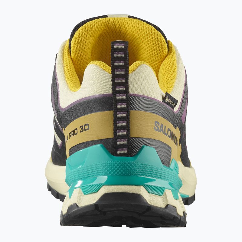 Кросівки для бігу жіночі Salomon XA PRO 3D V9 GTX transparent yellow/black/waterfall 3