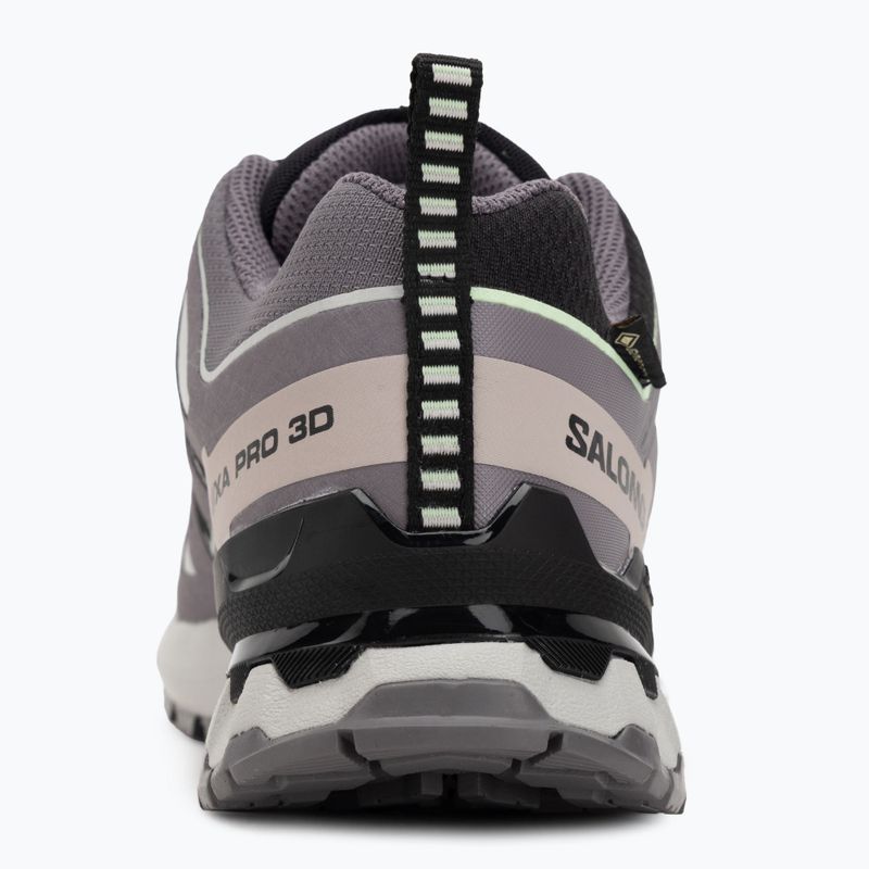 Кросівки для бігу жіночі Salomon XA PRO 3D V9 GTX black/patina green/gray violet 6