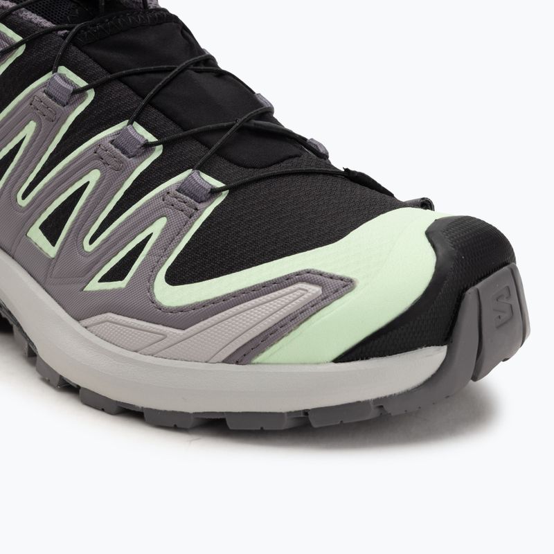 Кросівки для бігу жіночі Salomon XA PRO 3D V9 GTX black/patina green/gray violet 7