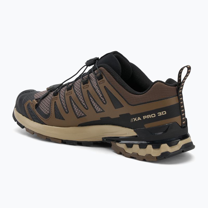 Кросівки для бігу чоловічі Salomon XA Pro 3D V9 falcon/desert tan/black 3