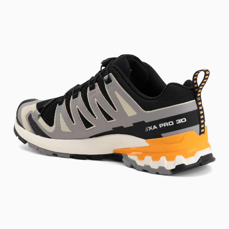 Кросівки для бігу чоловічі Salomon XA Pro 3D V9 black/gull 3